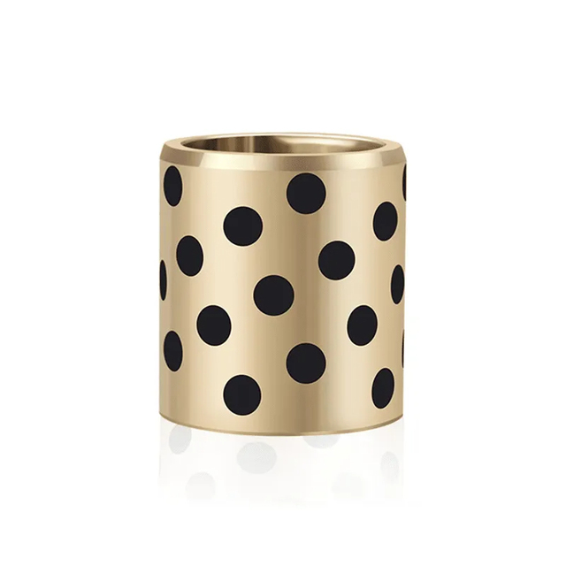 Self-Lubricating Oilless Graphite Bronze Bearing Copper Sleeve 40*50*70*90*10mm Bushings with Flange Size Size 40*50*70*90*10mm