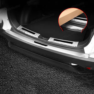 Cubierta protectora de umbral de puerta de coche, embellecedor decorativo para <span class=keywords><strong>toyota</strong></span> <span class=keywords><strong>corolla</strong></span> <span class=keywords><strong>cross</strong></span> 2022 <span class=keywords><strong>2023</strong></span>, accesorios de decoración de estilo automático - Product Image 6