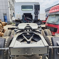 Camion tracteur diesel d'occasion Sinotruk HOWO Série 6x4 pour le transport de remorques porte-conteneurs à plateau Euro II, usage intensif, Afrique