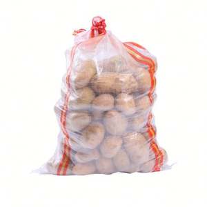 Sac tissé en PP transparent de 50 kg, pliage simple, fermeture simple, pour l'emballage de farine, d'aliments pour animaux, de pommes de terre, modèle PP Woven Bag - Product Image 6