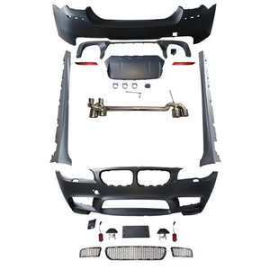 Accessoires de modification de voiture Kits de pare-chocs avant arrière en plastique PP Série 5 <span class=keywords><strong>F10</strong></span> Upgrade New M5 Bodykit for BMW <span class=keywords><strong>F10</strong></span> 525 530 Body Kits - Product Image 1
