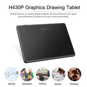Huion H430P, bolígrafo de dibujo Digital portátil, tableta, tamaño pequeño, conexión USB, herramienta de escritura de dibujo gráfico <span class=keywords><strong>para</strong></span> accesorios de computadora - Product Image 3