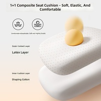 Chaise de bureau ergonomique moderne et minimaliste en cuir PU, avec roulettes cinq étoiles, confort longue durée, hauteur réglable, pour la maison, le bureau et l'hôtel