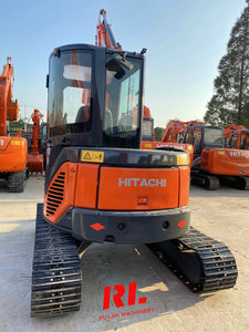 Mini-excavatrice Hitachi ZX50 d'occasion, 5 tonnes, originale du Japon, petite excavatrice sur chenilles à vendre - Product Image 3