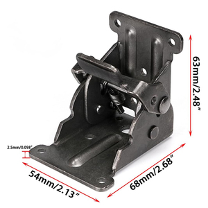 Bảng Chân Gấp Chân Đế Có Thể Gập Lại Bản Lề Phần Cứng Tự Khóa Mở Rộng Ráp Kệ Khung Hỗ Trợ Cho Giường Chân - Product Image 1