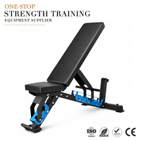 Banc de musculation inclinable et déclinable ZENJOY pour entraînement à domicile, banc de musculation réglable pour haltères