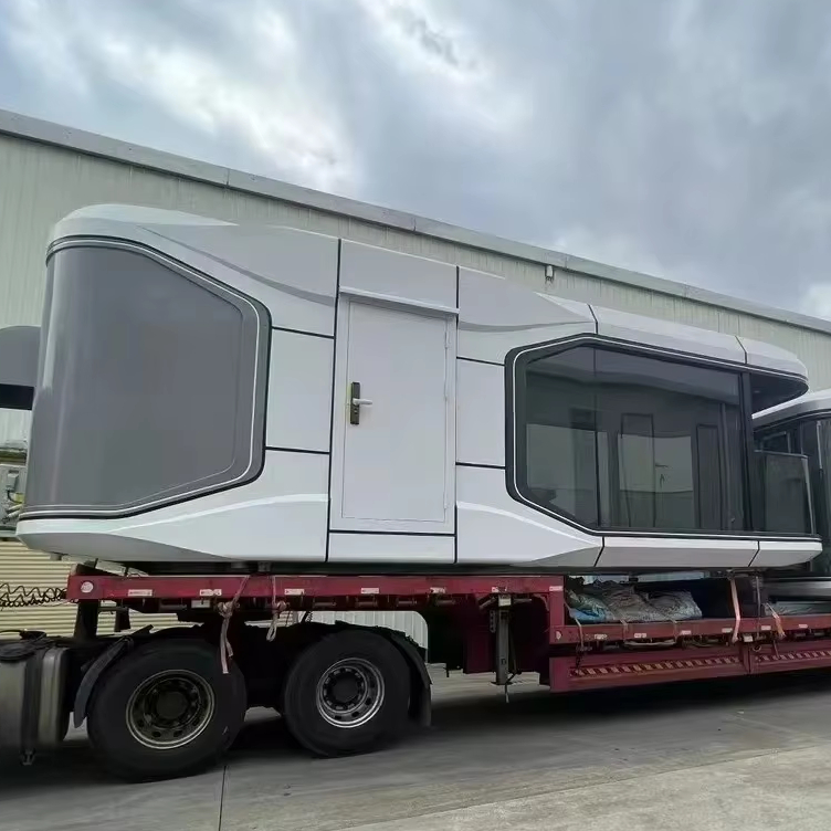 40ft House Prefabricated Homes Flat Pack Sandwich Panel Shipping Container for Outdoor Warehouse Shop Kiosk Villa Park Toilet