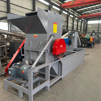 Máquina Trituradora de Plástico de Segunda Mano, Lavadora, Secadora, Máquina Integrada para Trituración de Plástico, Línea de Producción de Plástico