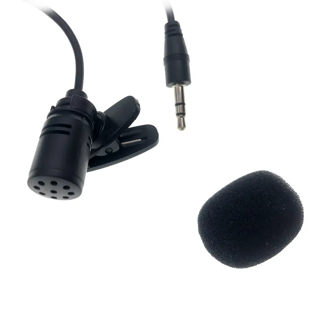 Microphone Clip Clip Microphone Wholesale 35 Mm Microphone Recording Lapel Clip Microphone For Camera Phones