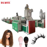 PET/PBT/PP homme/fabriqué perruques artificielles/synthétiques maquillage/brosse fil/cheveux cils fil/mono Filament produire Machine