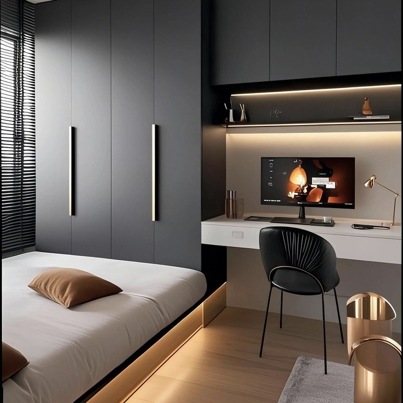 Multifunction Customization Wooden Bedroom Furniture Set