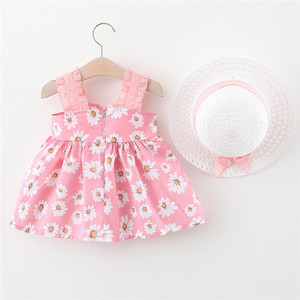 Cotton Baby Girl Flowers Dresses Designing of <b>Small</b> Japanese and Korean Summer Dresses Online <b>Shopping</b> - Product Image 3
