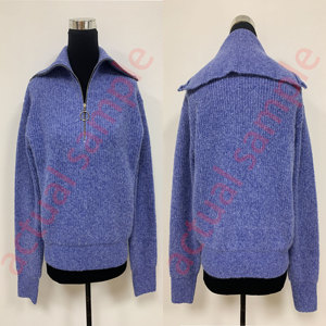 Elegant Turtleneck Ribbed <strong>Knit</strong> Long Sleeve Thermal Tight Fit Bottoming Shirt Winter for <strong>Women's</strong> Base Top <strong>Jumper</strong> - Product Image 6
