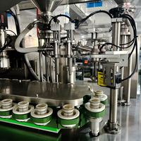 Machine de remplissage automatique haute vitesse pour petits tubes en aluminium, pour colle silicone et produits similaires