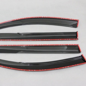 KQD Vente en gros Déflecteur de vent pour vitres de voiture, garniture décorative en PC, pare-soleil pour Honda Civic 2017 et modèles ultérieurs - Product Image 2