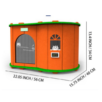 USMILEPET Smart Pet House Lit pour chat avec climatiseur Chambre climatisée pour animaux de compagnie avec température réglable
