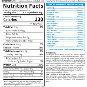Nutraceutical <b>Protein</b> Supplement Manufacturer 22 g <b>Protein</b> and Probiotics Vanilla Flavor Gluten Free 660g <b>Protein</b> Powder - Product Image 4