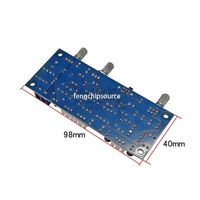 HIFI fièvre double NE5532 filtre passe-bas panneau avant 2.1 canaux réglable subwoofer carte audio