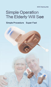 Aides auditives binaurales invisibles CIC classiques 8 canaux Réduction du bruit Rechargeable Certifié ISO13485 Prix de gros le meilleur pour - Product Image 4