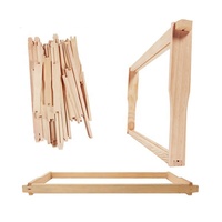 (10 Stück) Fabrik preis Langs troth Bienenstock rahmen Kiefernholz Deep/ Medium Hive Frame für die Bienenzucht