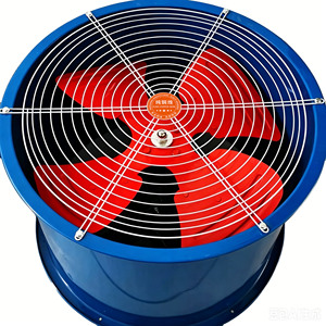 Ventilador Axial de 24 Pulgadas de Bajo Ruido y Alta Temperatura, Anticorrosión, para Extracción de Humo en Cocinas Industriales - Product Image 5