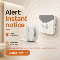 Alarme de porte et fenêtre portable sans fil avec détecteur de mouvement PIR, compatible application Tuya Smart, pour la sécurité domestique (ODM/OEM)