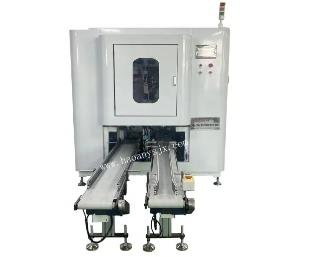 HA-108LED-DLZ macchina serigrafica curva monocolore automatica per la stampa di tubi centrifughi e prodotti simili