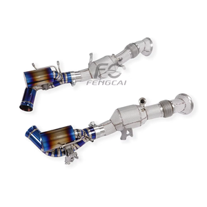 Tuyau d'échappement Catback avec silencieux à commande de soupape en acier inoxydable SS304 pour <span class=keywords><strong>Mercedes</strong></span>-Benz CLE53 <span class=keywords><strong>AMG</strong></span> C236 3.0T 2024+ Performance Racing - Product Image 4