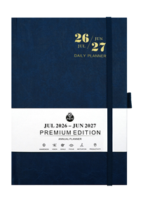 Business Notebook Journals Planner <strong>Diary</strong> 2026-2027 Weekly Planner Leather Yearly Planner Daily Agenda - Product Image 5