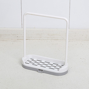 Tốt nhất bán nhựa nhà bếp phân loại lưu trữ giá rửa chén vải khăn chủ với Sponge thoát nước chất lượng rửa chén tổ chức - Product Image 2