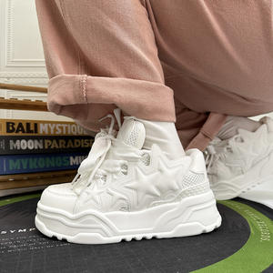 Sneakers Bianche di Alta Qualità con Plateau, Stile Designer, Aumento di Altezza, Vendita Diretta dalla Fabbrica, <span class=keywords><strong>Scarpe</strong></span> Sportive Casual - Product Image 4