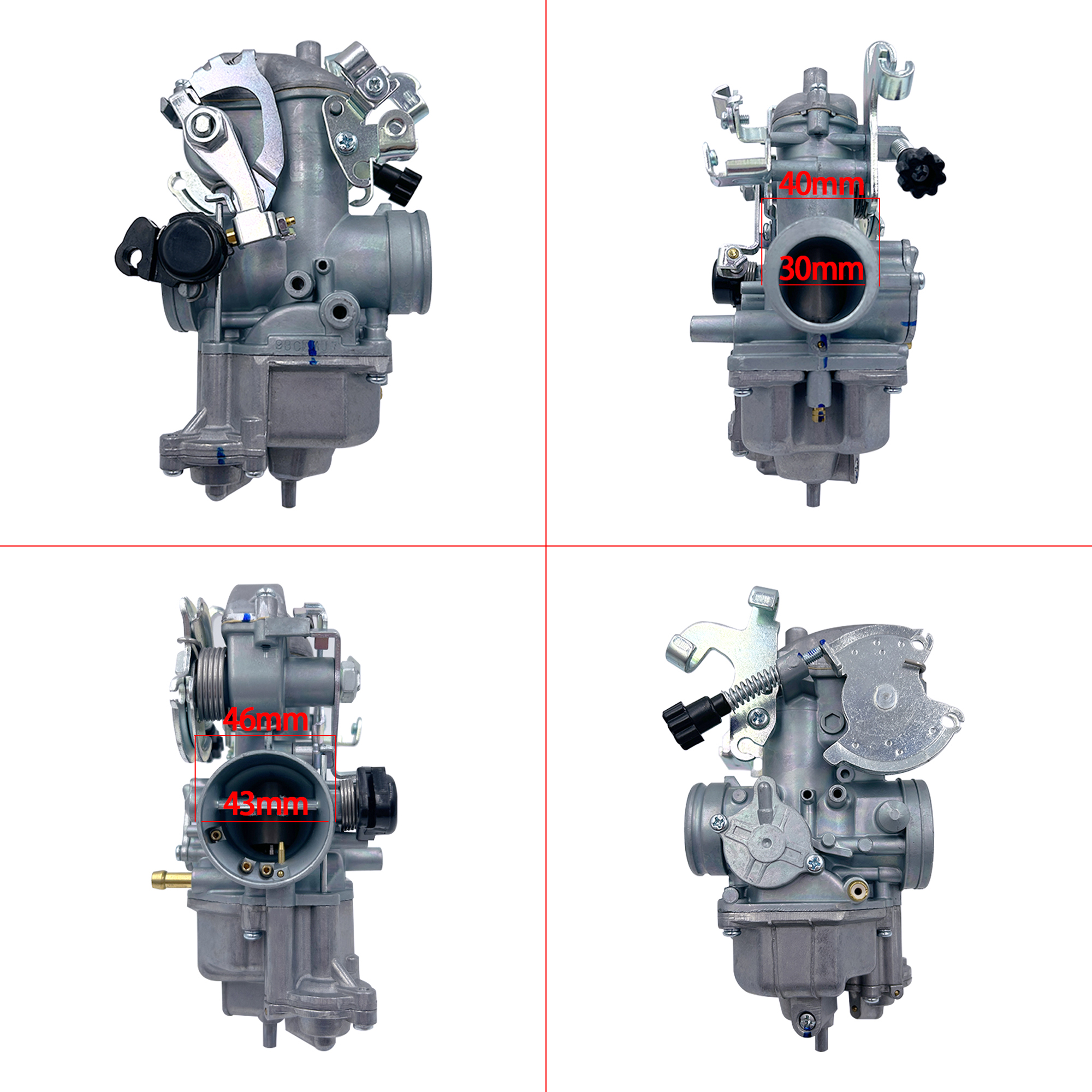 xr250？xlr250？キャブレター