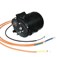 Moteur central 3KW QS138 70H V3 en aluminium pour VTT, moto tout-terrain, refroidi par air, sans balais, 72V 3000W PMSM