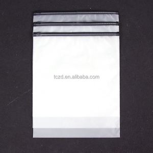 Custom Logo Resealable Poly Frosted Zipper Clothing <b>Bags</b> <b>Zip</b> <b>Lock</b> Plastic Clothing Packaging - Product Image 2