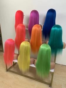 Perruque en dentelle frontale longue blonde en cheveux brésiliens Remy avec dentelle transparente et cheveux de bébé, tailles de bonnet petites et grandes - Marque Sheou - Product Image 5