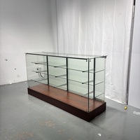 Vitrine d'affichage sans cadre de 6 pieds Vitrine pleine vision