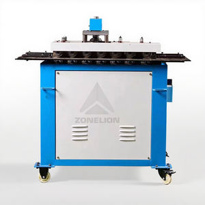 เครื่องขึ้นรูปล็อค HVAC ยี่ห้อ ZL ราคาโรงงาน ควบคุมด้วย PLC กำลังไฟ 5.5 กิโลวัตต์ รับประกัน 1 ปี - Product Image 3