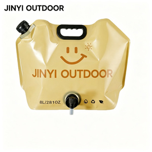 Custom LOGO Camping Hiking Food Grade Water <b>Bags</b> with Valve Leakage Proof <b>Foldable</b> Plastic Water Bladders - Product Image 2