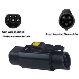 Điều kiện mới type2 để Type1/j1772 đống <span class=keywords><strong>Adapter</strong></span> 32A xe điện cửa hàng với khả năng sạc kết nối với type2 cắm - Product Image 6