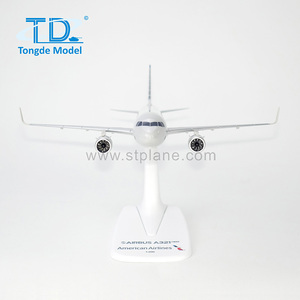Modellino Aereo American A321neo 1/200 22cm in Plastica ABS Personalizzabile, Souvenir da Collezione <span class=keywords><strong>per</strong></span> Aviazione <span class=keywords><strong>Civile</strong></span> - Product Image 3