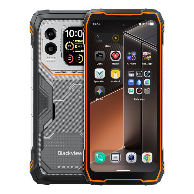 Blackview XPLORE 1 Pro Thermal Imaging Rugged Phone 5G LTE 20000mAh 6.8" 120Hz Dual Display FLIR Camera Spanish English