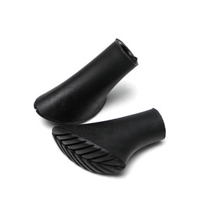 Cubierta de goma para bastón de senderismo, negra, antideslizante, para bastones de caminar al aire libre - Product Image 4
