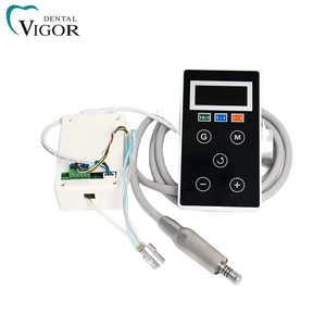 Micromotor eléctrico dental sin escobillas con LED integrado, pieza de mano contra-ángulo tipo E con spray de agua interno - Product Image 5