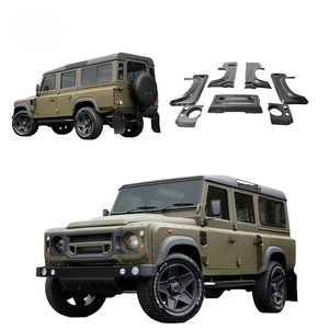 Áp dụng cho Land ROVER <span class=keywords><strong>DEFENDER</strong></span> 90110car Bumper gói cơ thể rộng phía trước và phía sau Fender phụ tùng ô tô xe bên ngoài lưới tản nhiệt mui xe - Product Image 1