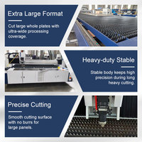 Nouvelle machine de découpe laser à fibre de grande précision 1500W-30000W Cypcut Hiwin, prix compétitif, 100m/min, pour le traitement de tôles