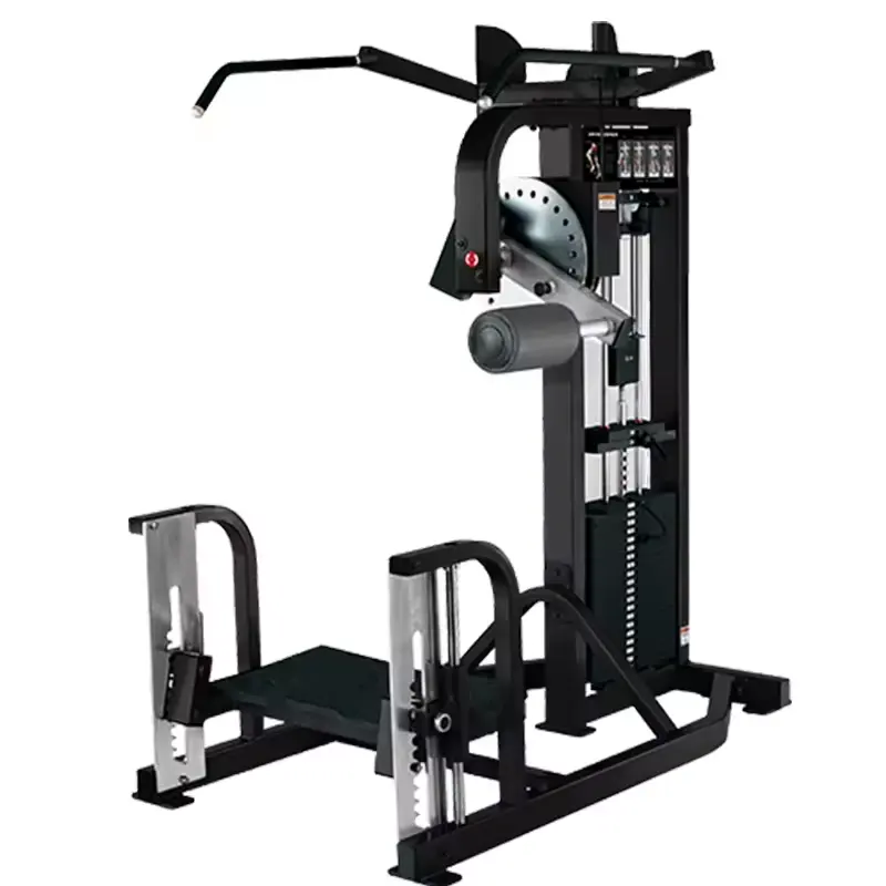 Penjualan pabrik binaraga komersial mesin Gym desain baru beban Pin mesin pilihan panggul Glute untuk ayunan kaki Bodysolid
