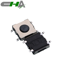 CHA Mini interrupteur tactile 4x4 4x4x5mm 4x6 interrupteurs tact série ZTMF interrupteur tactile 4 broches Mini Smd