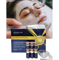 Kit d'essence de protéase de peptides lyophilisés activants de marque de distributeur Lifting du visage Amélioration des ridules Peptides Soins de la peau