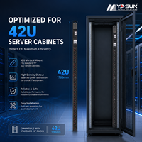 PDU intelligent certifié CE, norme allemande, prise Schuko, alimentation de rack pour centre de données