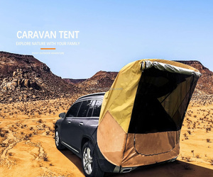 Tente de camping extérieure pour <span class=keywords><strong>voiture</strong></span>, une chambre, quatre saisons, UPF 50+, facile à installer, imperméable, protection solaire, <span class=keywords><strong>abri</strong></span> d'intimité, vente chaude - Product Image 3